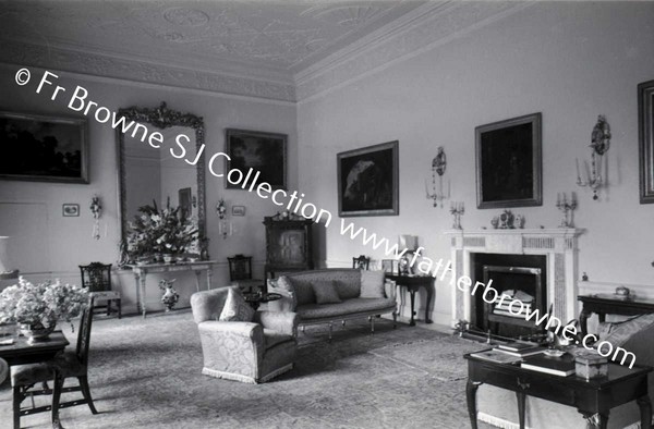 DUNSANY CASTLE DRAWING ROOM